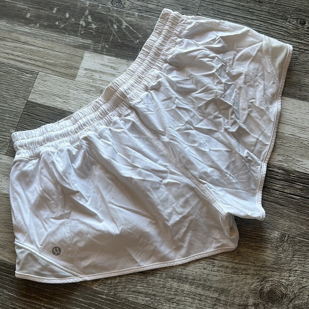 5/$20 lululemon athletica Women's White Athletic Shorts